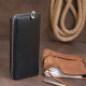 Жіночий шкіряний клатч для карток купюр та документів ST Leather Чорний