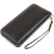 Жіночий шкіряний клатч для карток купюр та документів ST Leather Чорний