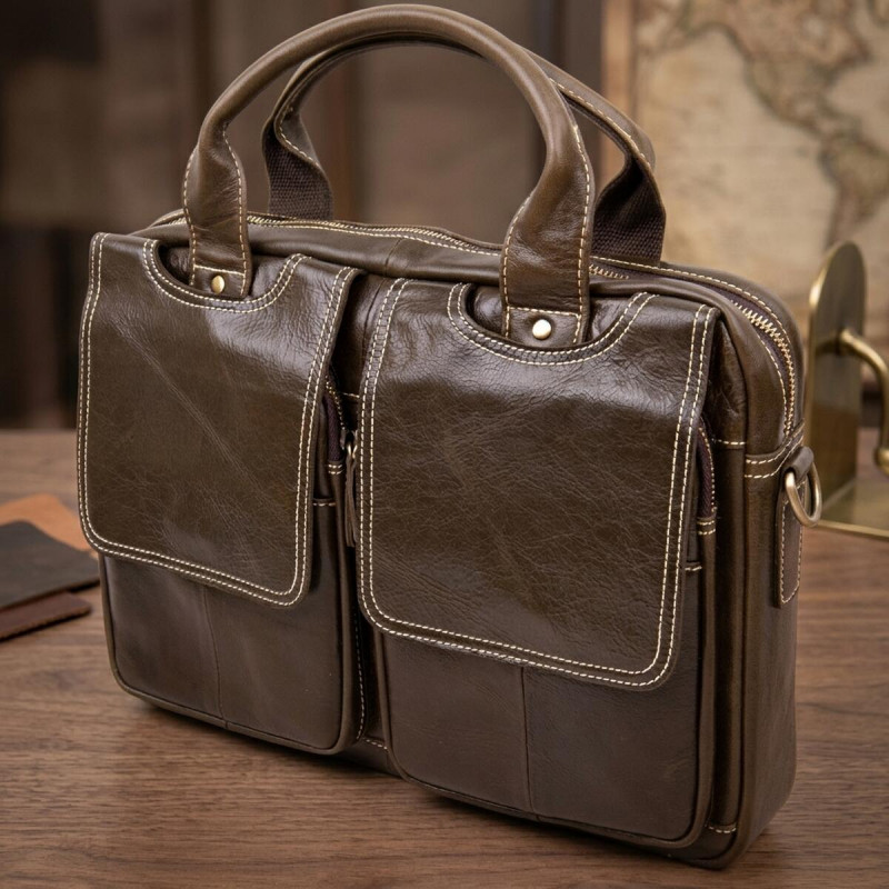Ділова сумка Vintage Коричнева