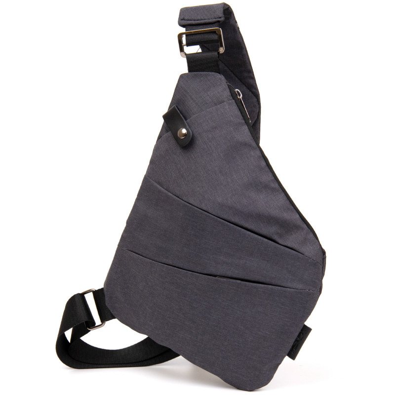 Сумка слинг нейлоновая Vintage Серая