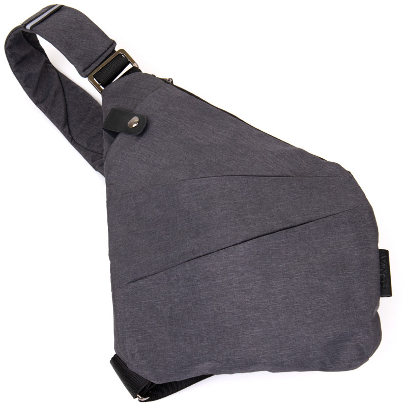 Сумка слинг нейлоновая Vintage Серая