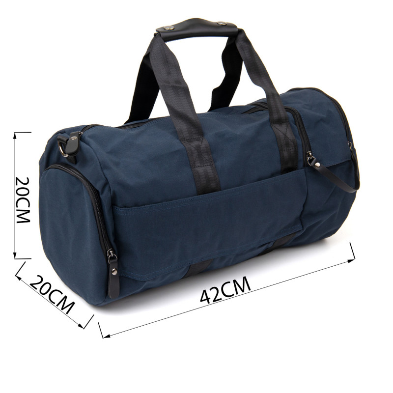 Спортивна сумка текстильна Vintage Синя