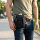 Сумка на пояс нейлон Vintage Чорна