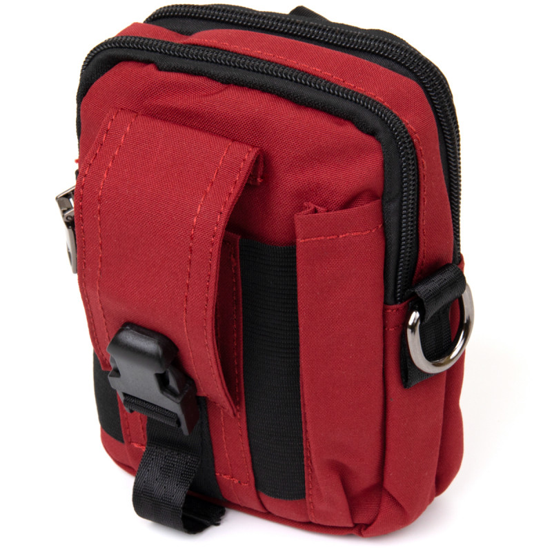 Сумка на пояс нейлон Vintage Червона