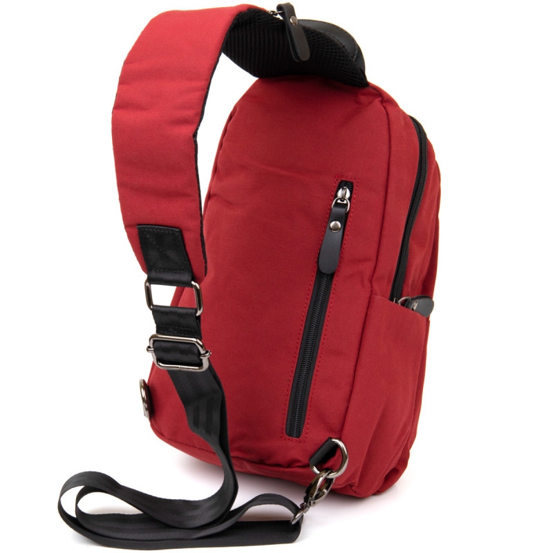 Сумка через плечо нейлон Vintage Красная