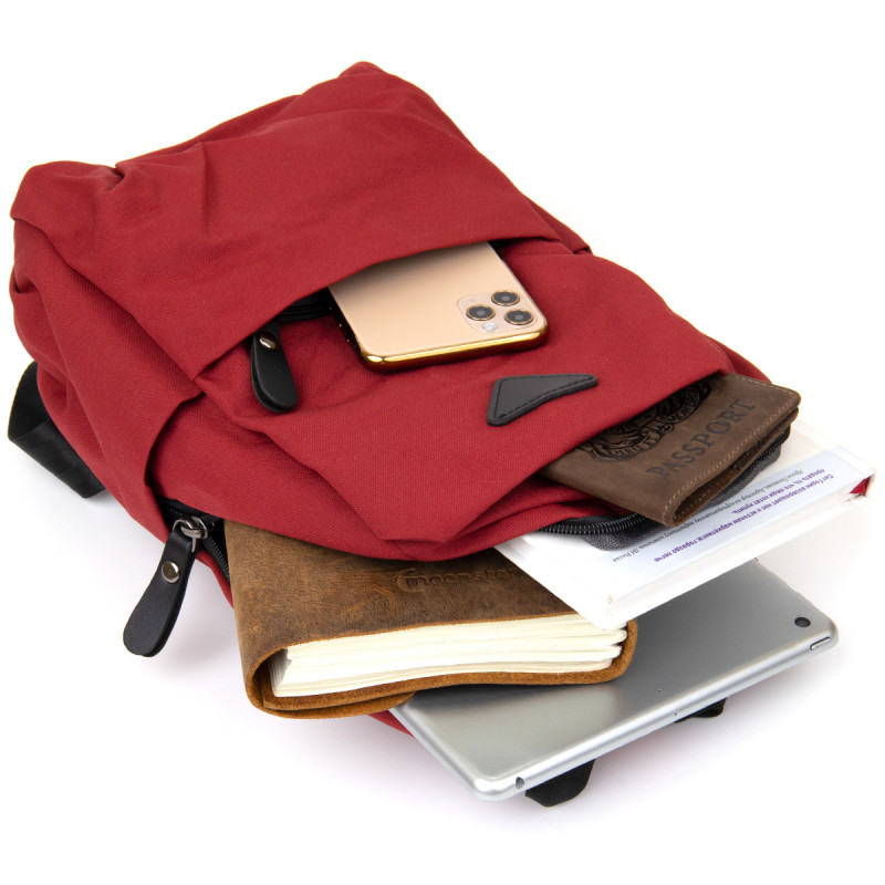 Сумка через плечо нейлон Vintage Красная