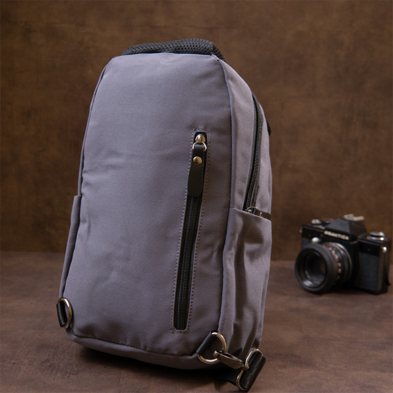 Сумка через плечо нейлон Vintage Серая