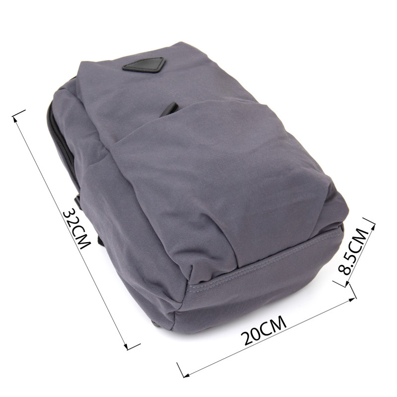 Сумка через плечо нейлон Vintage Серая