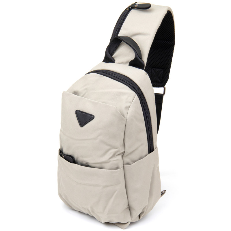 Сумка через плечо нейлон Vintage Светло-серая