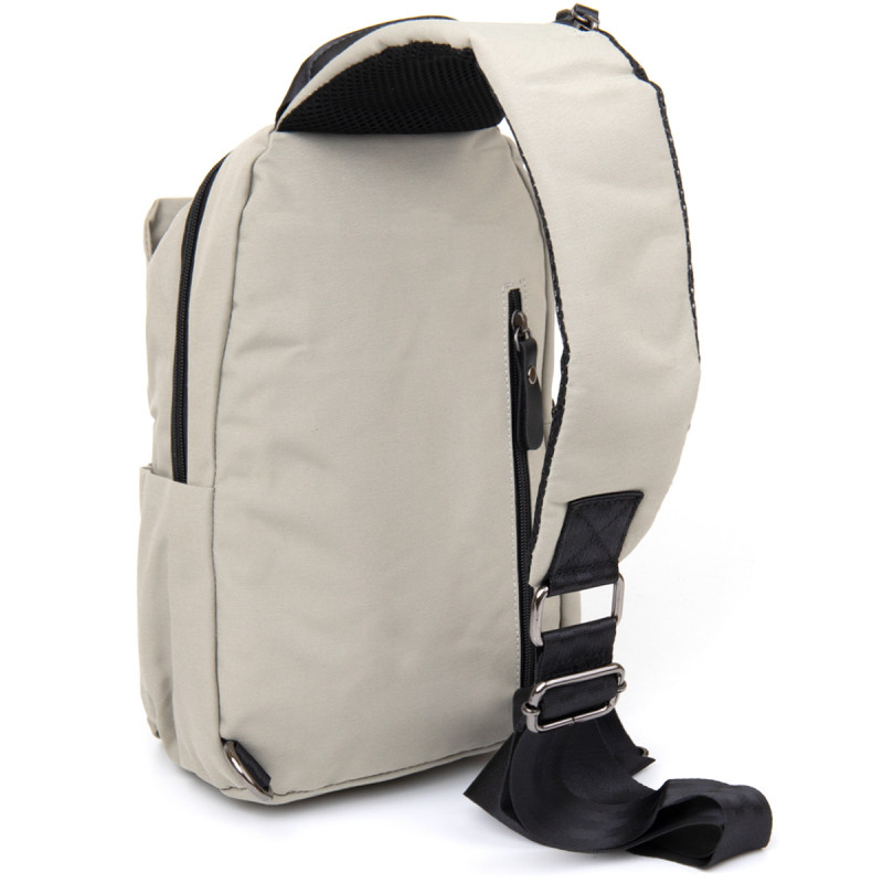 Сумка через плечо нейлон Vintage Светло-серая