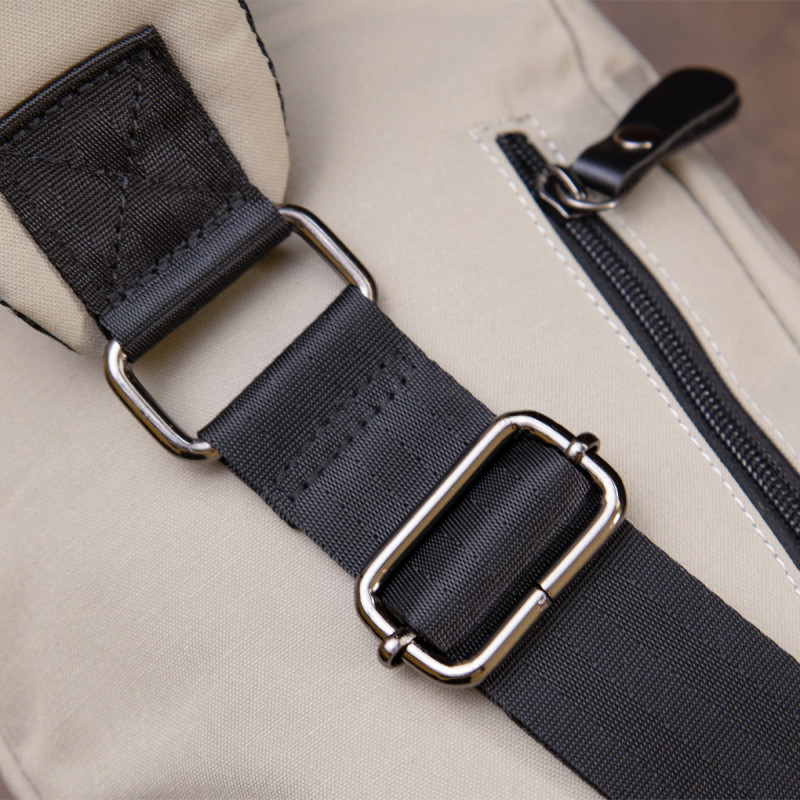 Сумка через плечо нейлон Vintage Светло-серая