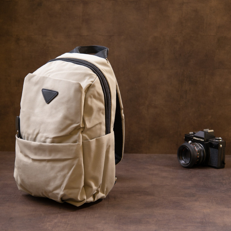 Сумка через плечо нейлон Vintage Светло-серая