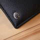 Практичный кожаный кошелек-клатч ST Leather  Черный