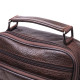Практичная мужская сумка кожаная Vintage Коричневая