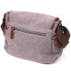 Практична горизонтальна чоловіча сумка з текстилю Vintage Сіра