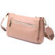 Оригінальна сумка через плече з натуральної шкіри Vintage Бежева