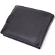 Интересный бумажник с блоком под документы из натуральной кожи ST Leather Черный