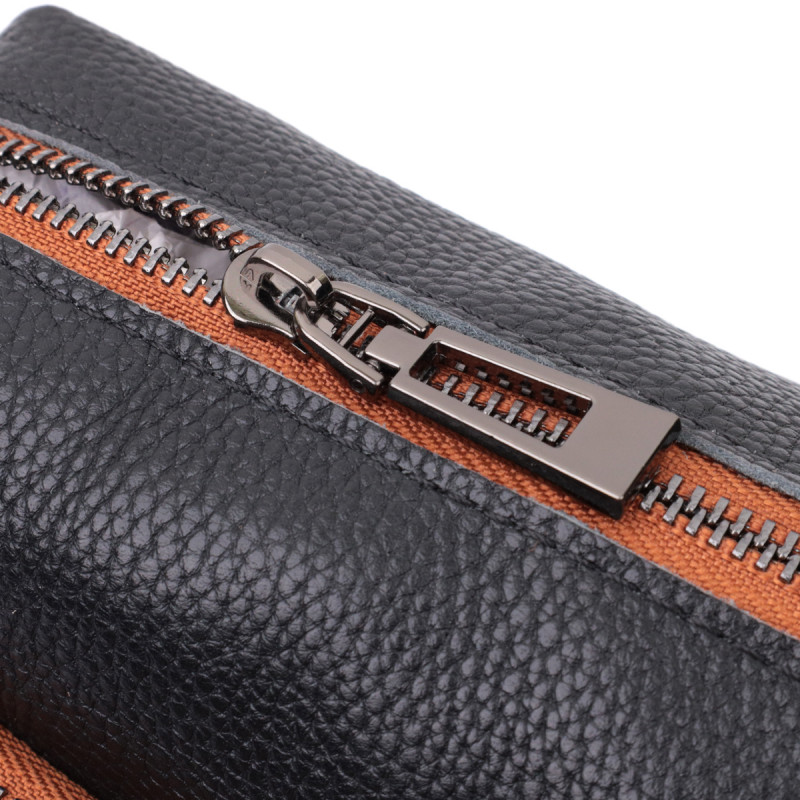 Сумка для женщин на каждый день из натуральной кожи Vintage Черный