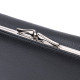 Добротное женское портмоне с карманом для монет из натуральной кожи ST Leather Черный