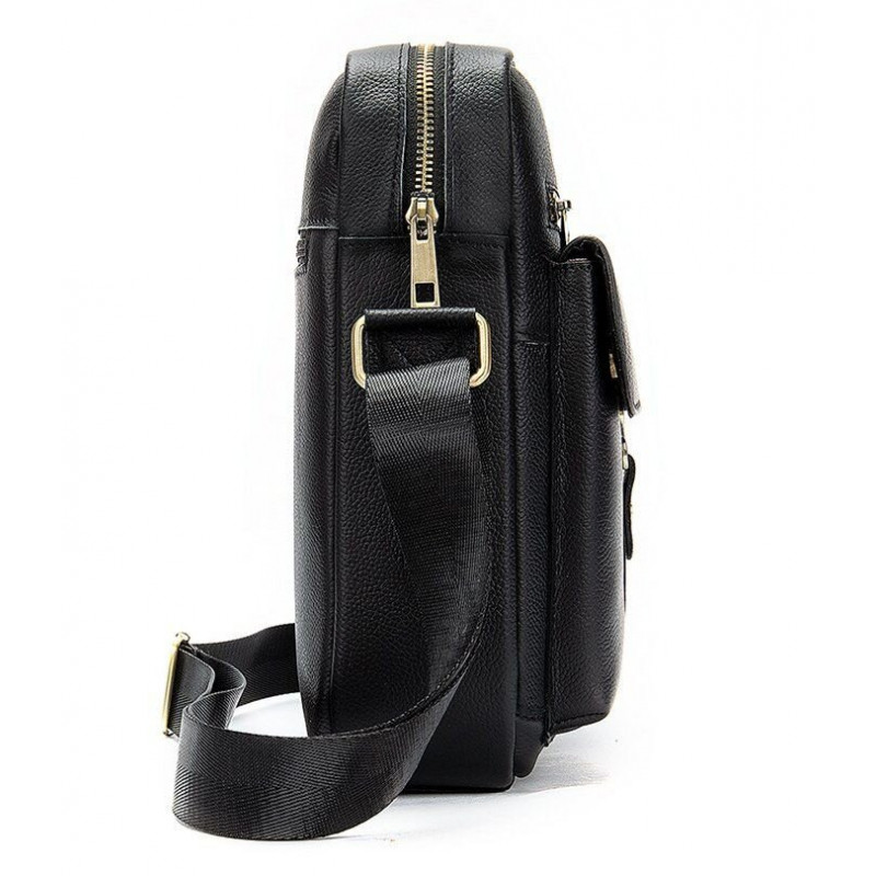 Сумка cтильная мужская Vintage Черная