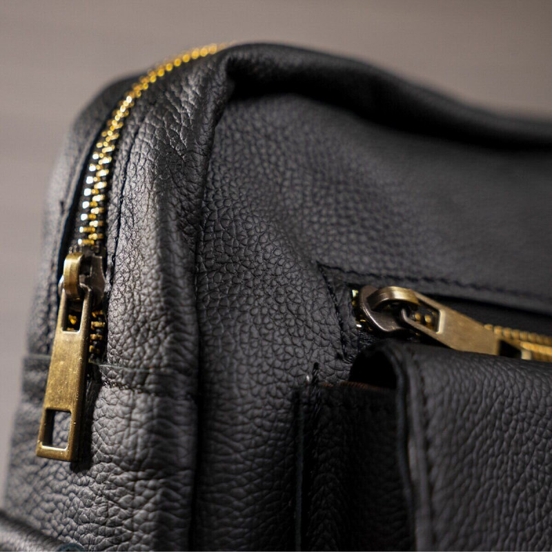 Сумка cтильная мужская Vintage Черная