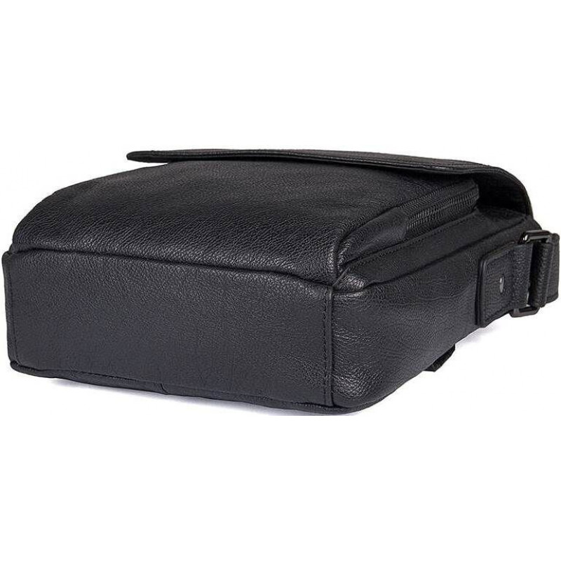 Сумка Vintage из натуральной кожи Черная