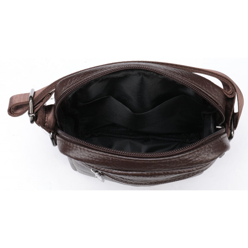 Сумка вертикальна компактна Vintage Коричневий