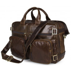 Сумка чоловіча Vintage Коричнева