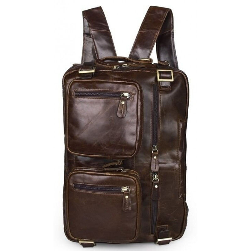 Сумка чоловіча Vintage Коричнева