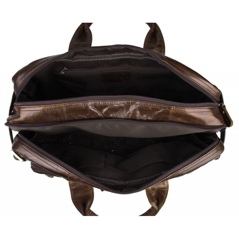 Сумка чоловіча Vintage Коричнева