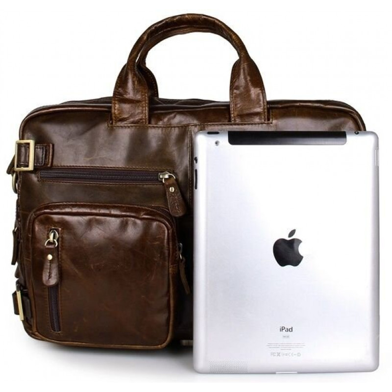 Сумка чоловіча Vintage Коричнева