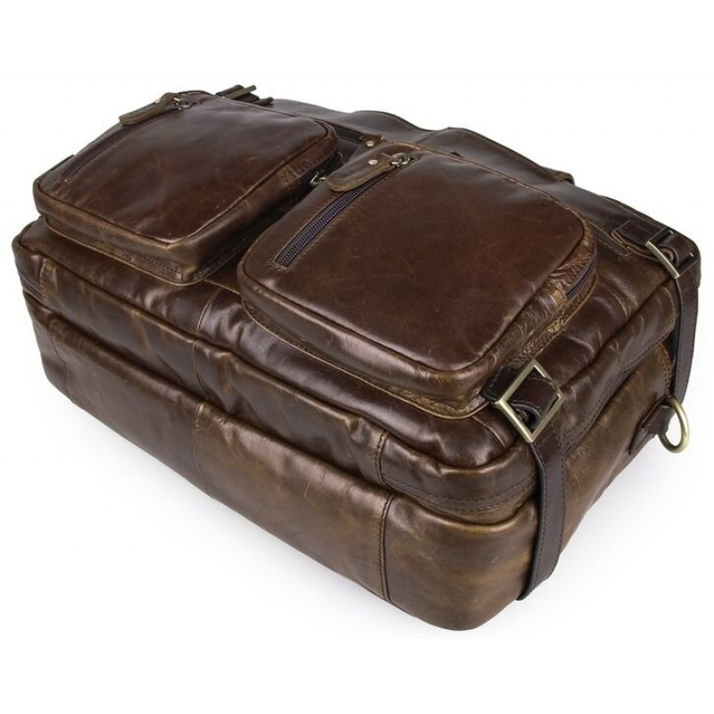 Сумка чоловіча Vintage Коричнева