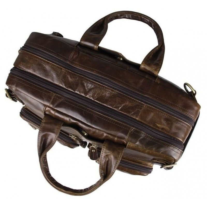 Сумка чоловіча Vintage Коричнева