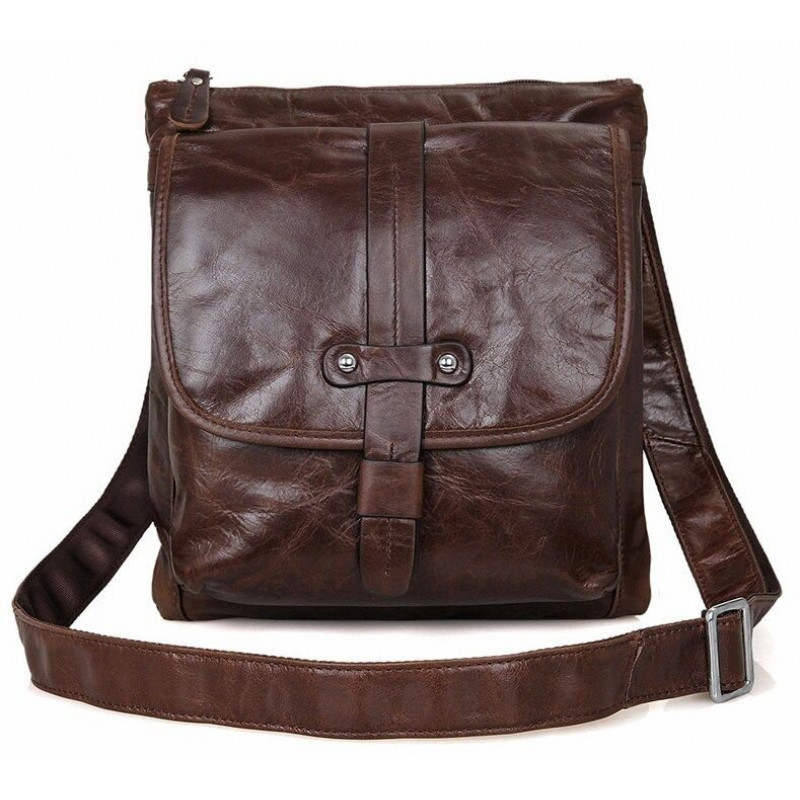 Сумка чоловіча Vintage Коричнева