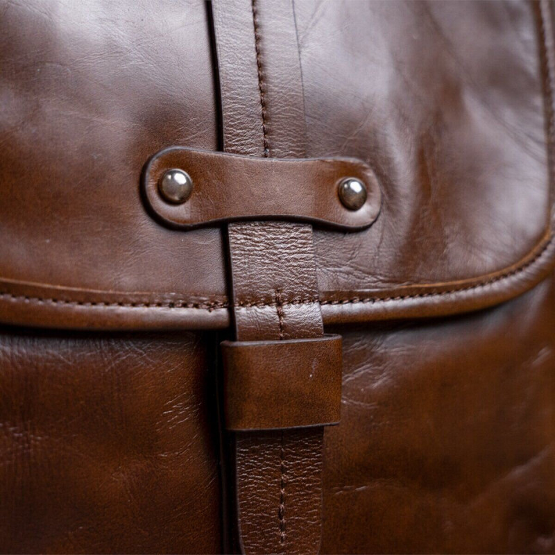 Сумка чоловіча Vintage Коричнева