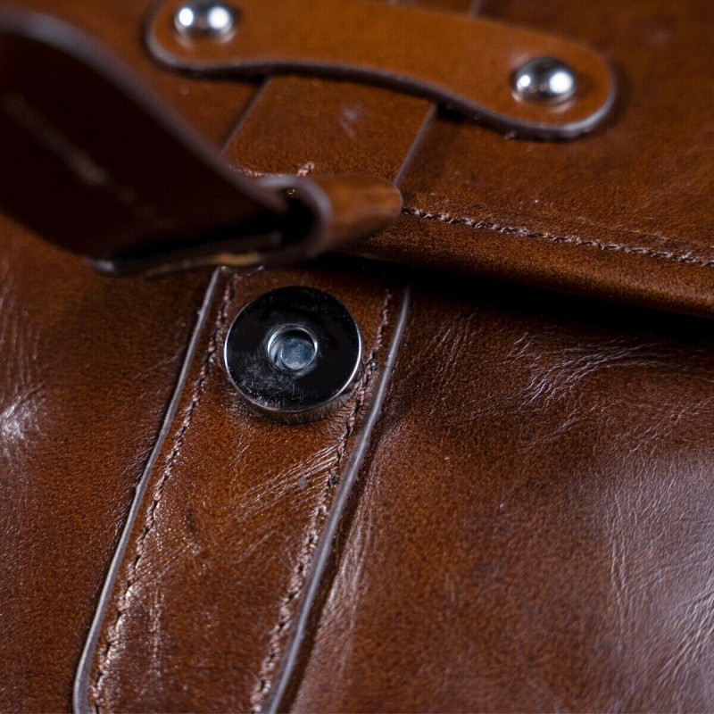 Сумка чоловіча Vintage Коричнева