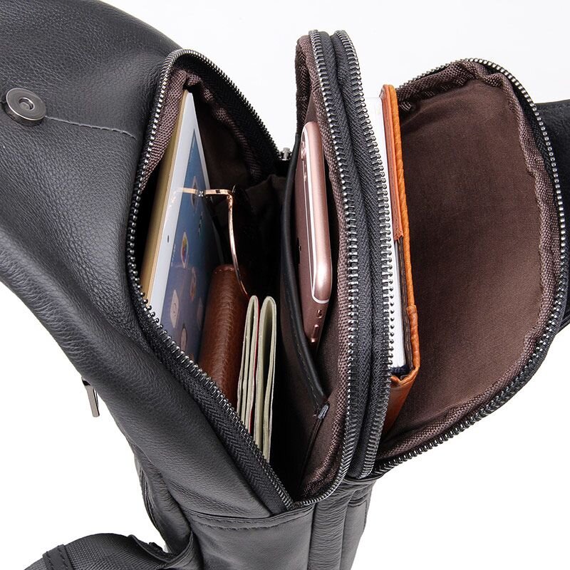 Сумка чоловіча Vintage Чорна