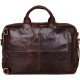 Сумка мужская Vintage кожаная Коричневая