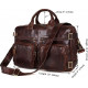 Сумка мужская Vintage кожаная Коричневая