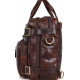 Сумка мужская Vintage кожаная Коричневая
