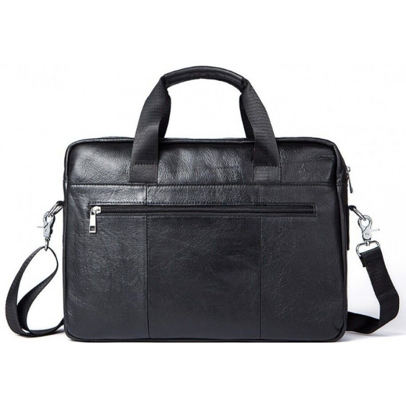 Сумка чоловіча Vintage шкіряна Чорна