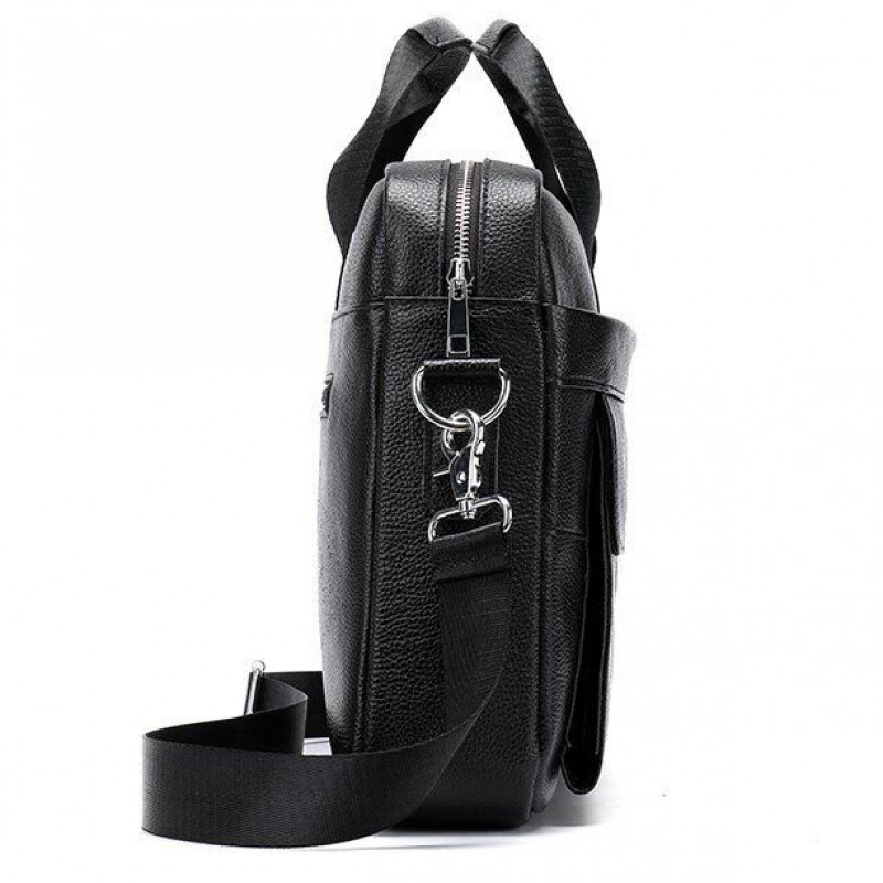 Сумка мужская Vintage для ноутбука Черная