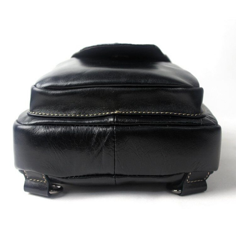 Сумка мужская на плечо Vintage Черная