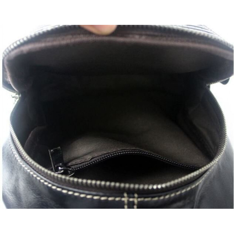 Сумка мужская на плечо Vintage Черная