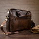 Сумка мужская под ноутбук Vintage Коричневая