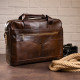 Сумка мужская под ноутбук Vintage Коричневая