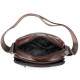 Сумка чоловіча флотар шкіряна Vintage Коричнева