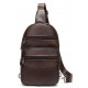 Сумка чоловіча через плече Vintage Коричнева