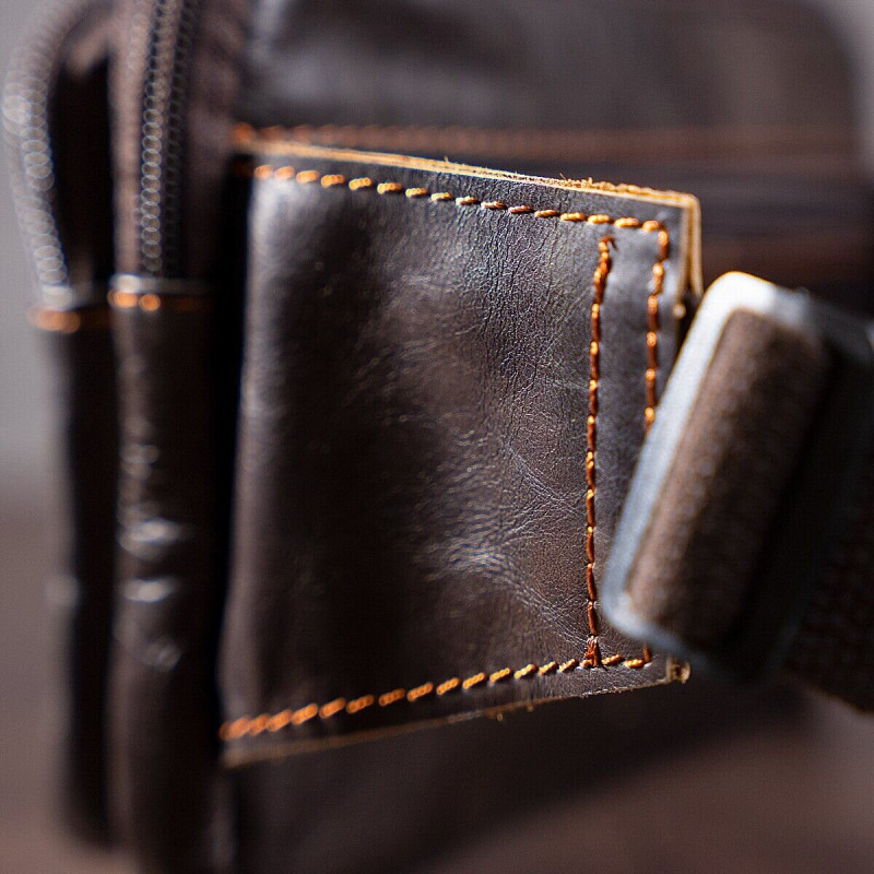 Сумка на пояс Vintage Коричнева