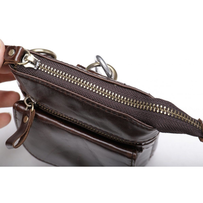 Сумка через плечо мужская Vintage Коричневая